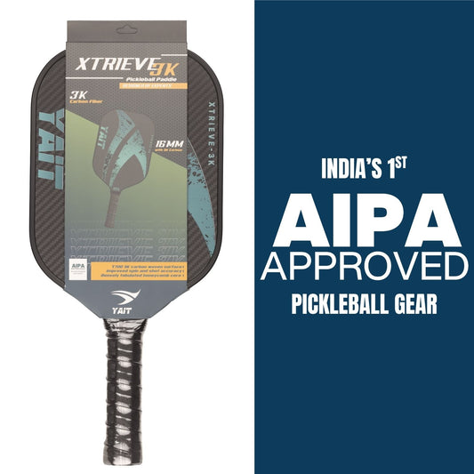 Xtrieve 3K Pickleball Paddle - Teal (Cover Bag Included)