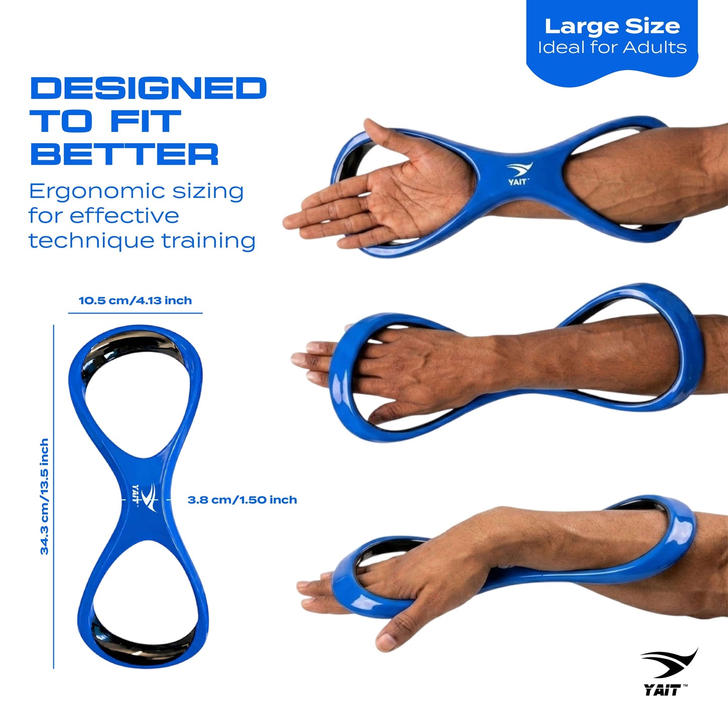 Forearm Fulcrum for Swimming - Blue