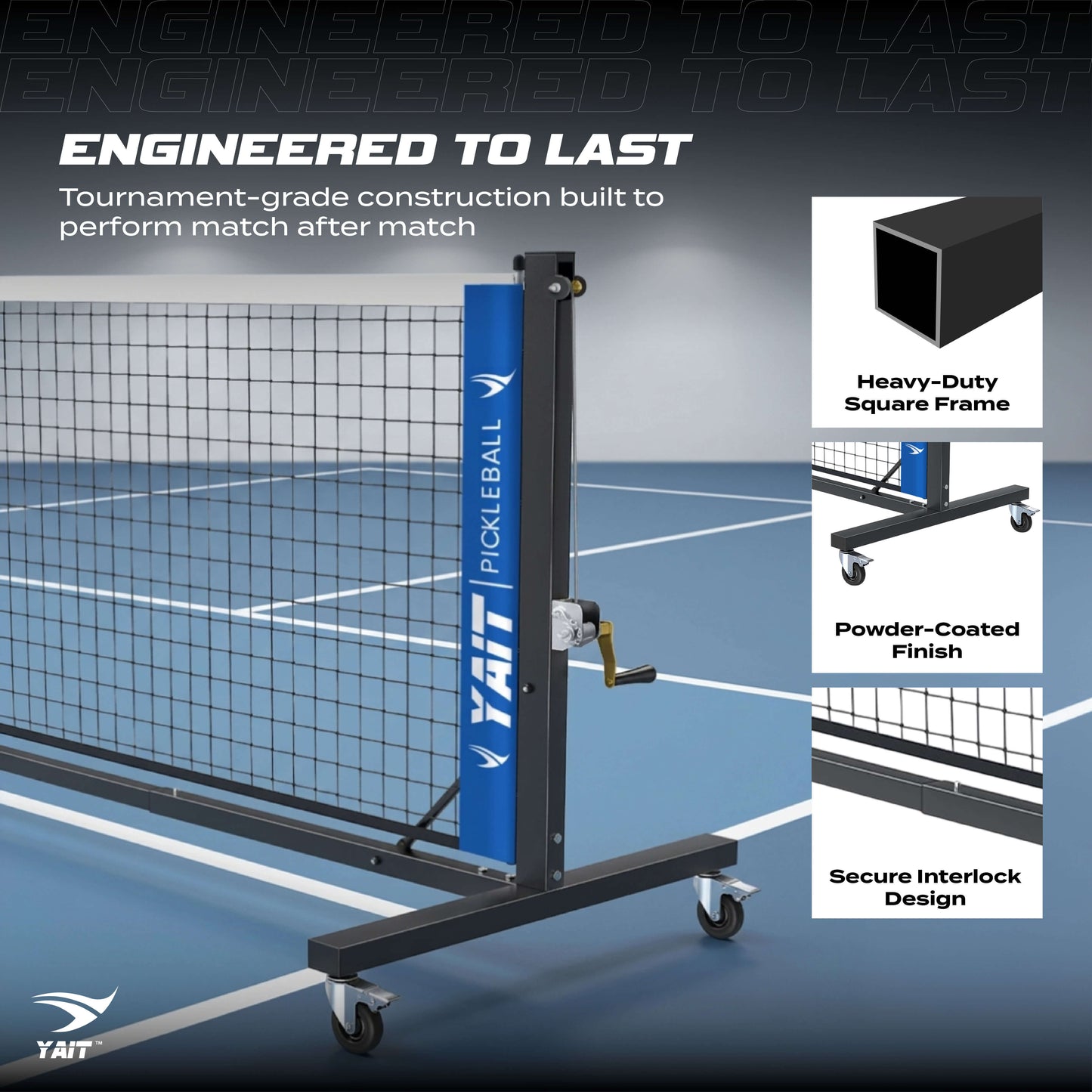 Pickleball Championship Net - Court Master