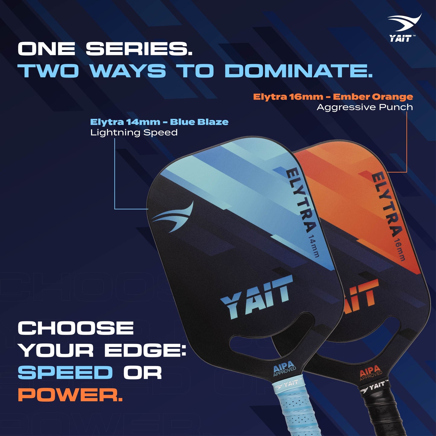 Elytra 14mm Professional Pickleball Paddle