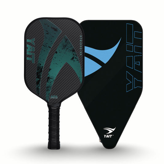 Xtrieve 3K Pickleball Paddle - Teal (Cover Bag Included)