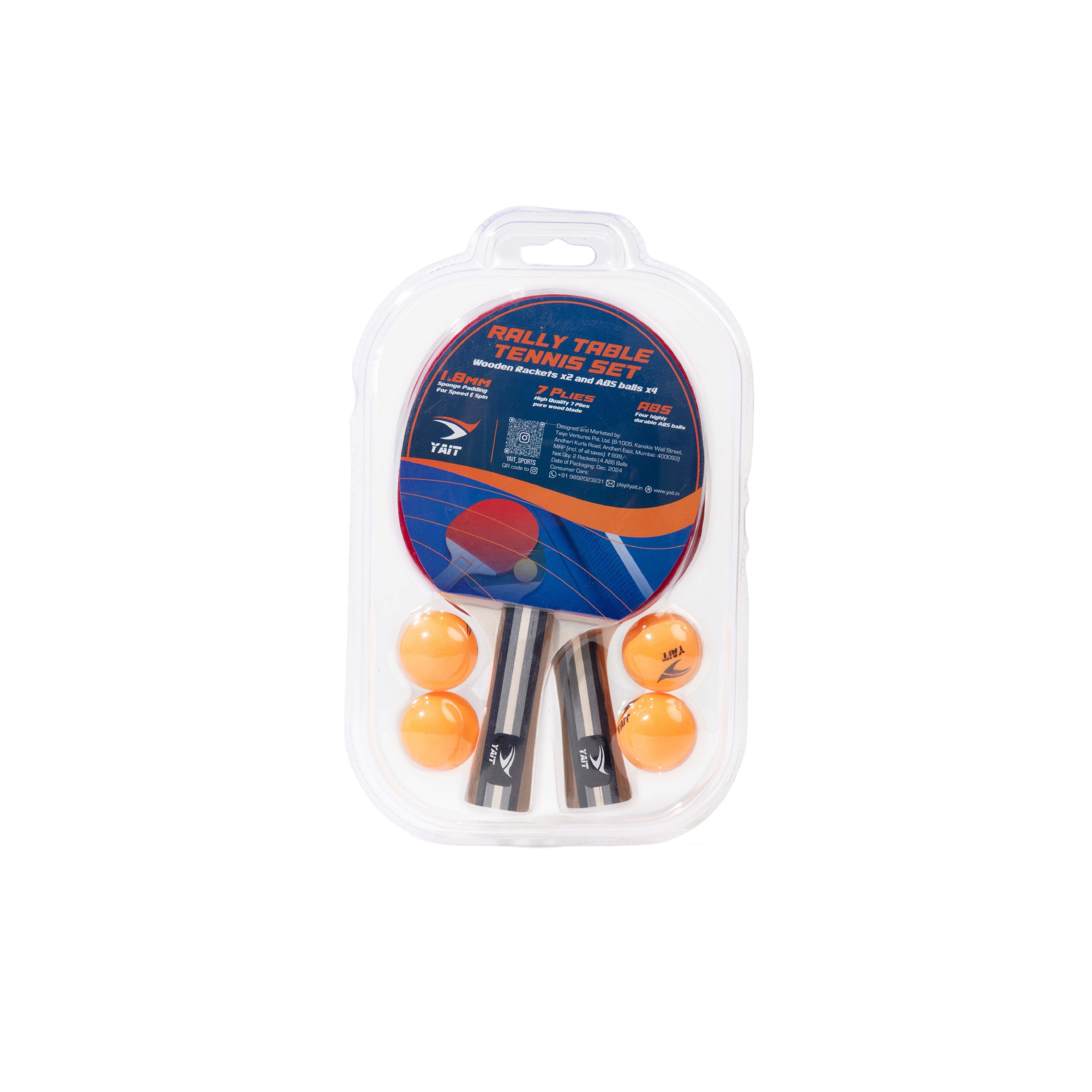 Rally Table Tennis Set – YAIT SPORTS