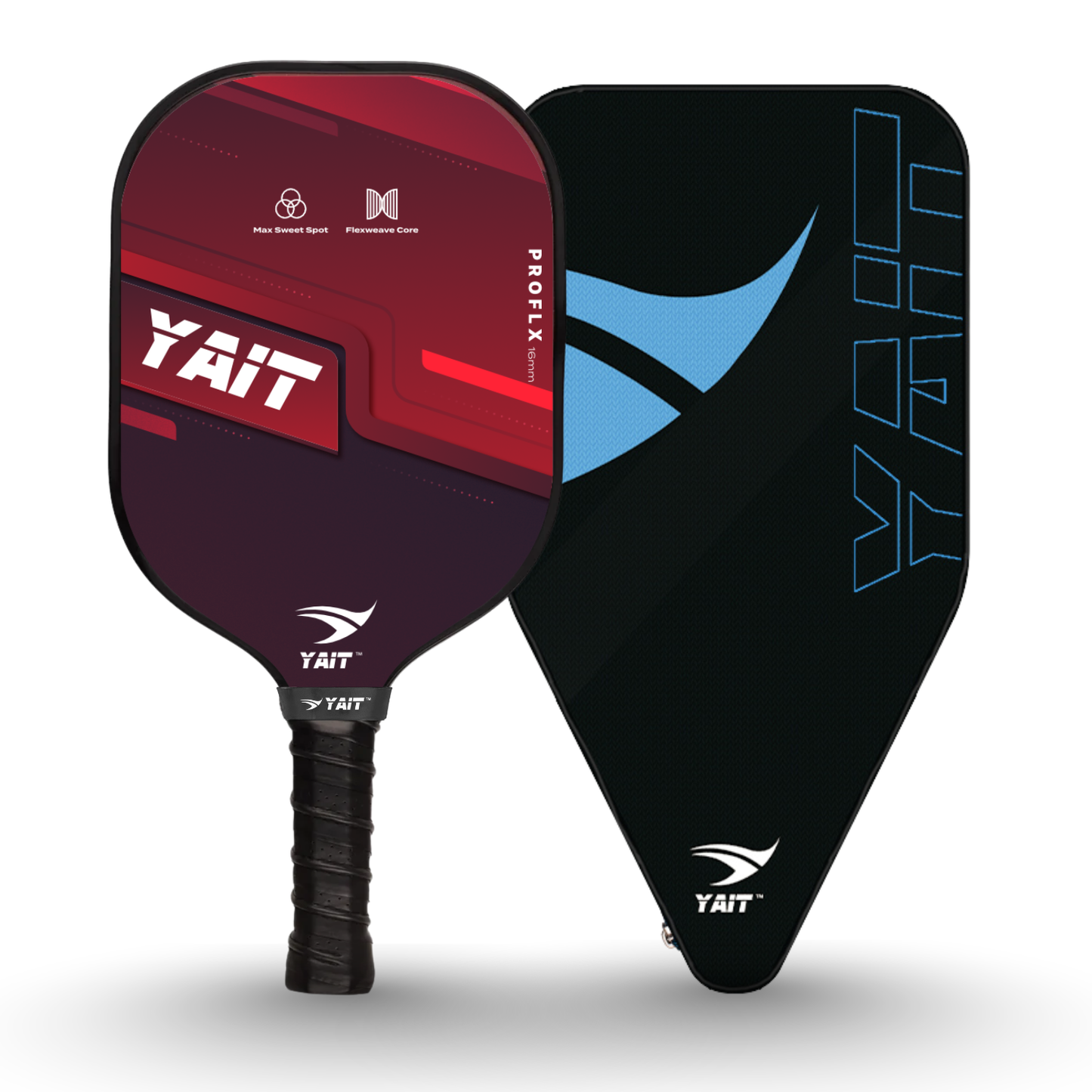 Proflx Pickleball Paddle -  Red (Cover Bag Included)