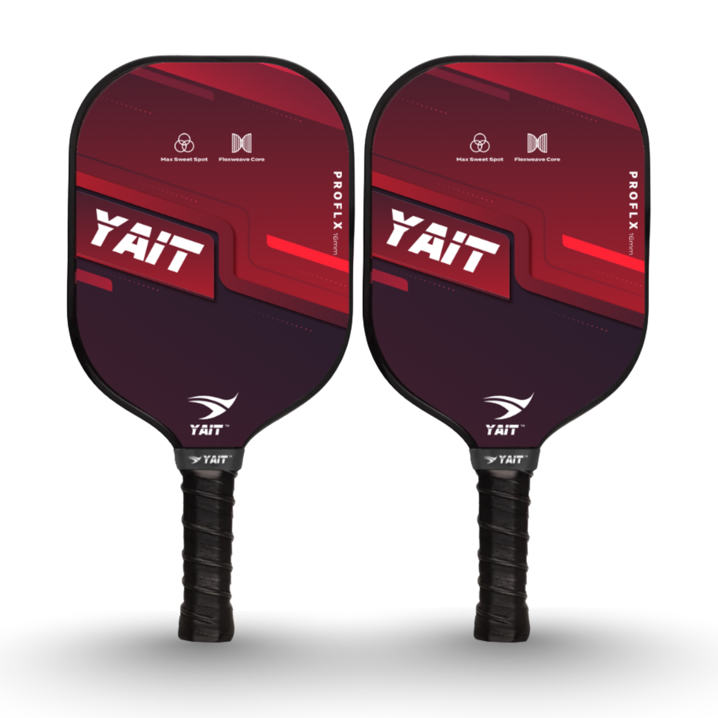 Proflx Pickleball Paddle Set of 2 - Red