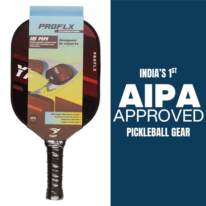 Proflx Pickleball Paddle -  Red (Cover Bag Included)