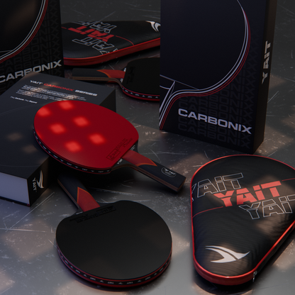 Carbonix Ultra Professional Table Tennis Racket -  Cover Included