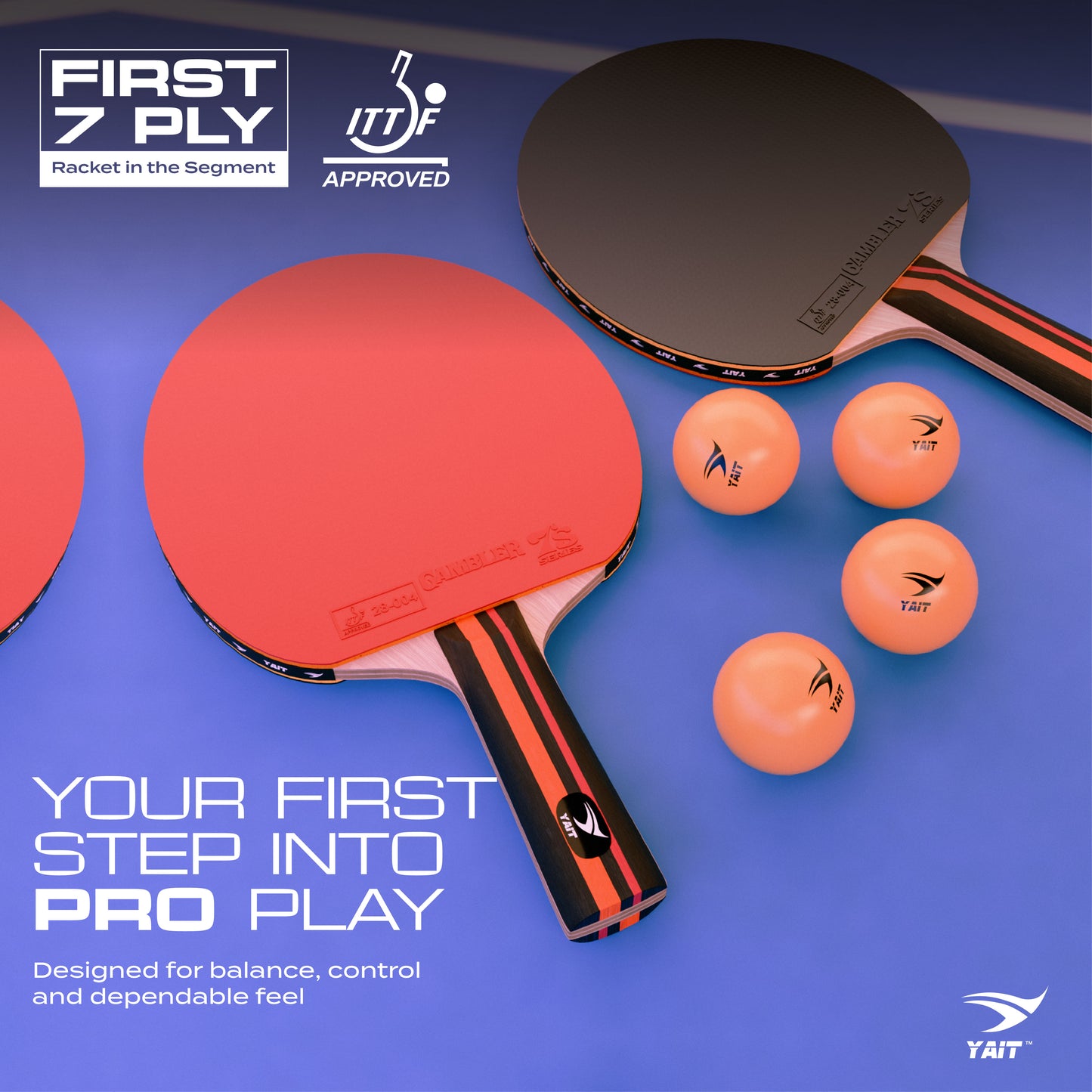 Rally Pro Table Tennis Set