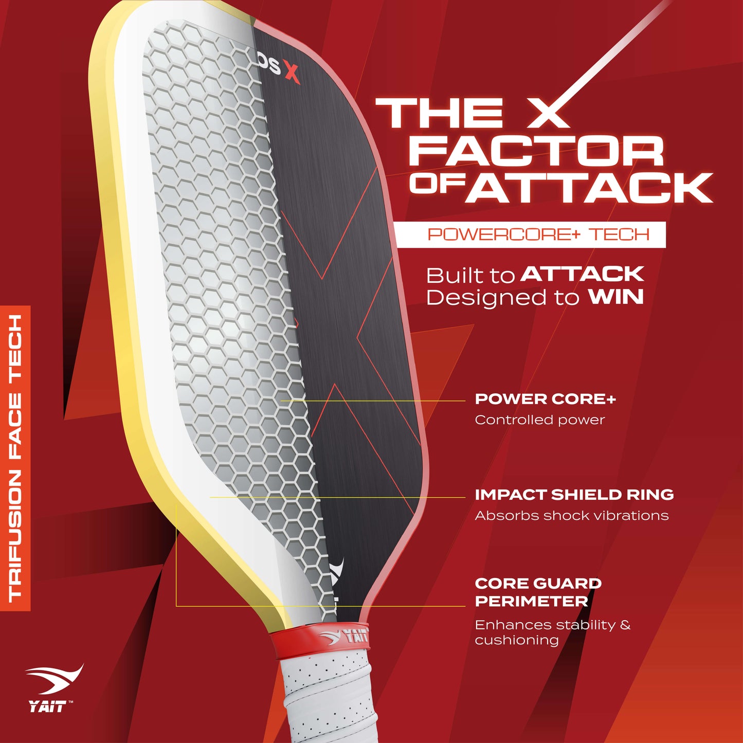 Aetos X 16mm Professional Pickleball Paddle