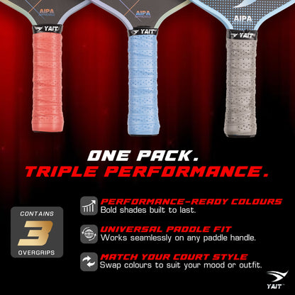 Pickleball Overgrips (Pack of 3)