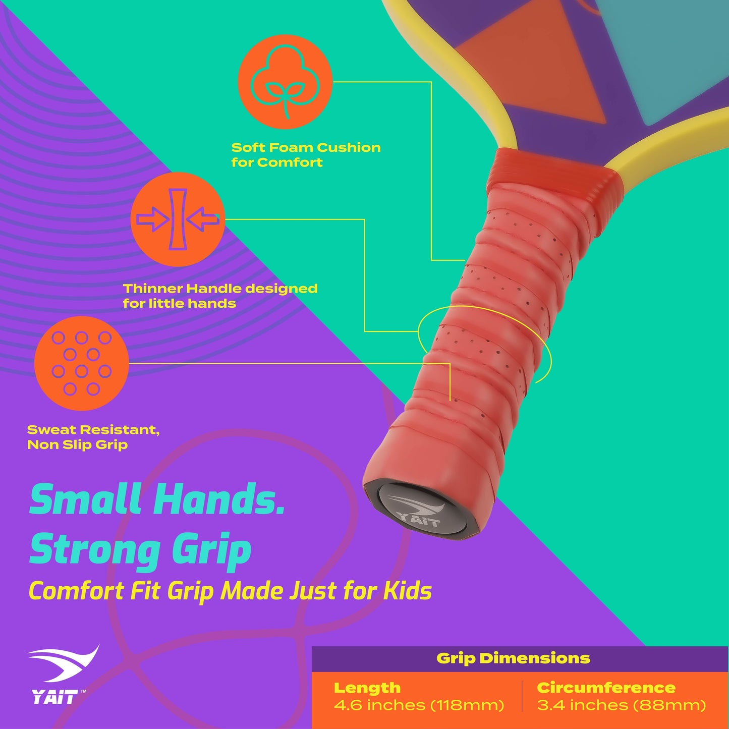 Picklepop Kids Paddle - Purple