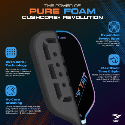 Xyros 14mm Professional Pickleball Paddle