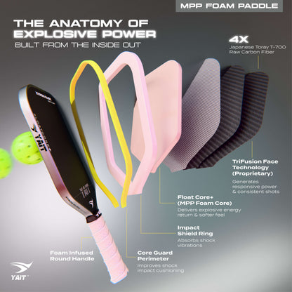 Xyros Glide 16mm Professional Pickleball Paddle