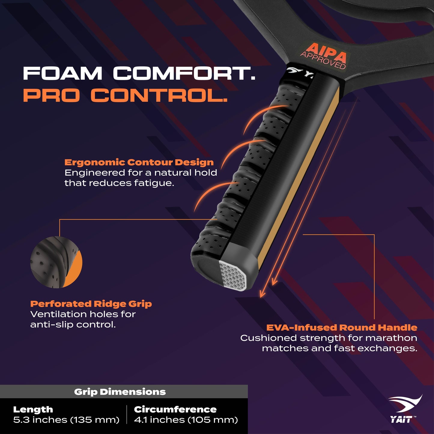 Elytra 16mm Professional Pickleball Paddle