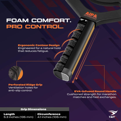 Elytra 16mm Professional Pickleball Paddle