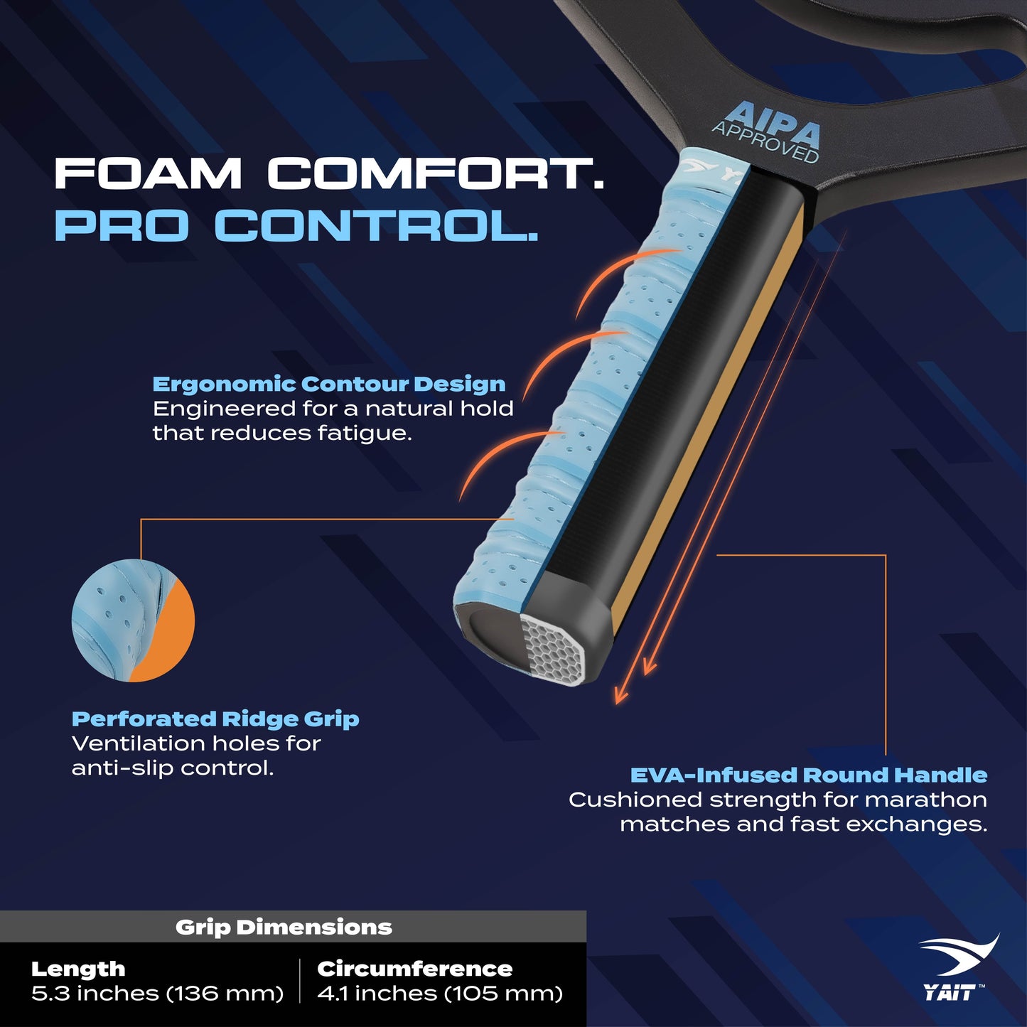 Elytra 14mm Professional Pickleball Paddle