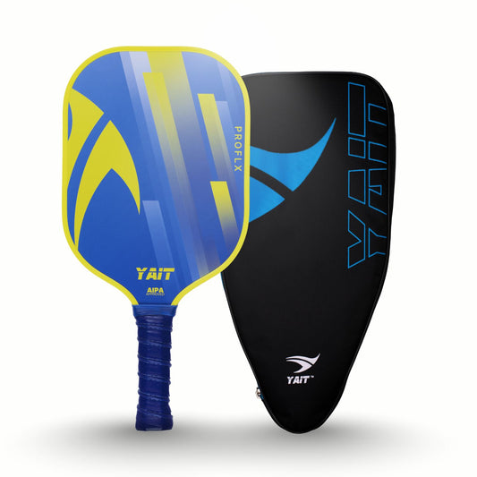 Proflx Pickleball Paddle -  Yellow Blue (Cover Bag Included)
