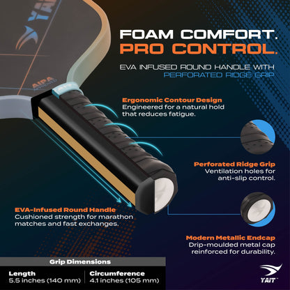 Xyros 14mm Professional Pickleball Paddle