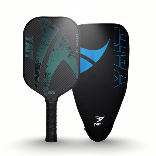 Xtrieve 3K Pickleball Paddle - Teal (Cover Bag Included)
