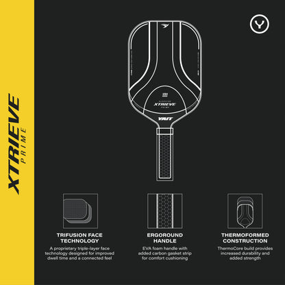 Xtrieve Prime 16mm Pickleball Paddle