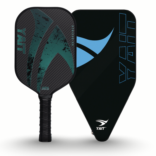 Xtrieve 3K Pickleball Paddle - Teal (Cover Bag Included)