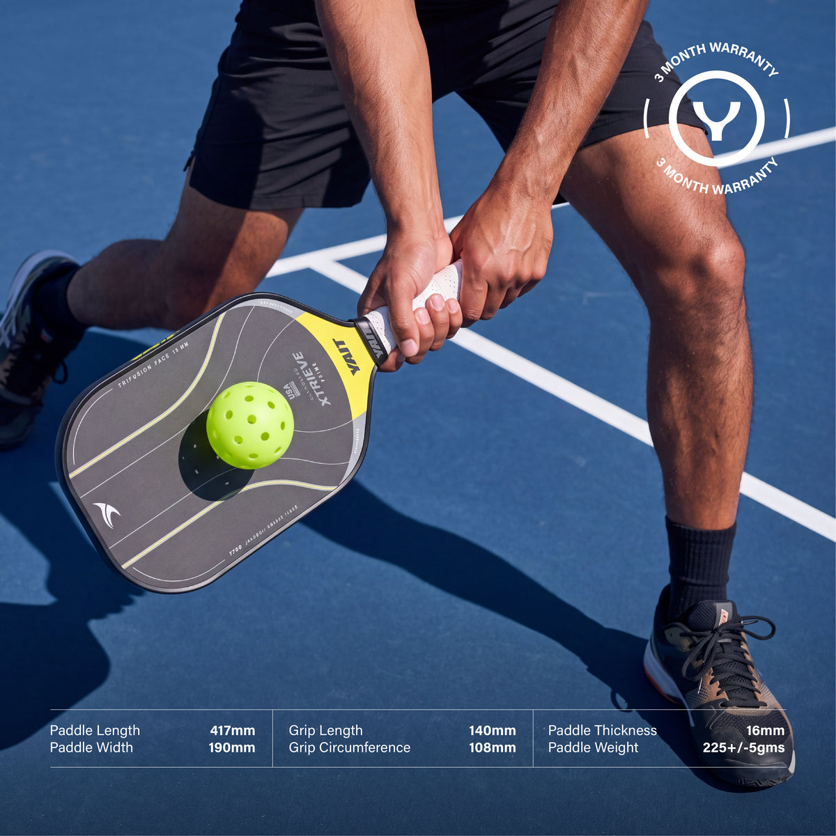 Xtrieve Prime 16mm Pickleball Paddle