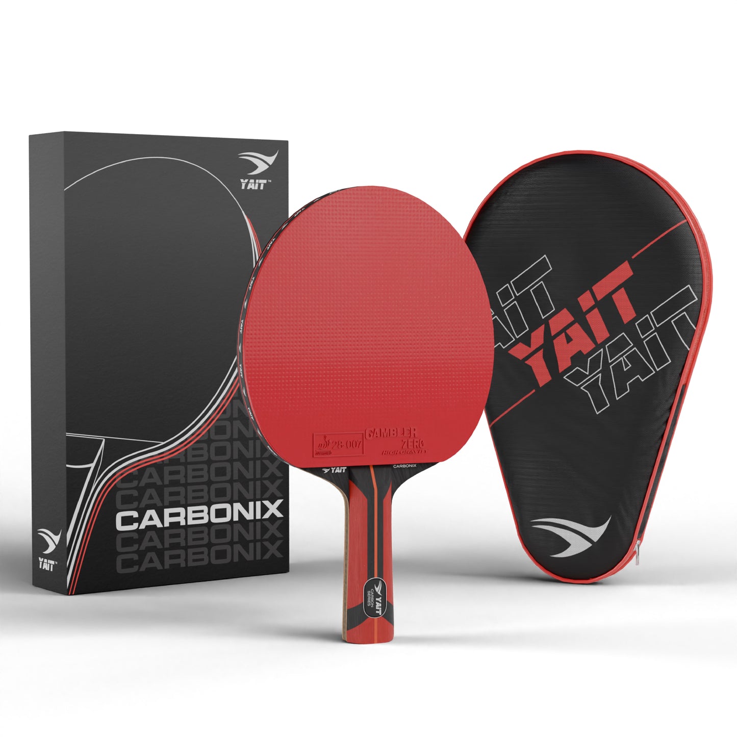 Carbonix Carbon Table Tennis Racket - Cover Bag Included