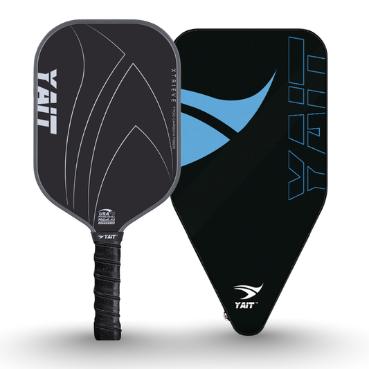 Xtrieve Pickleball Paddle -  Black (Cover Bag Included) (USAPA Approved)