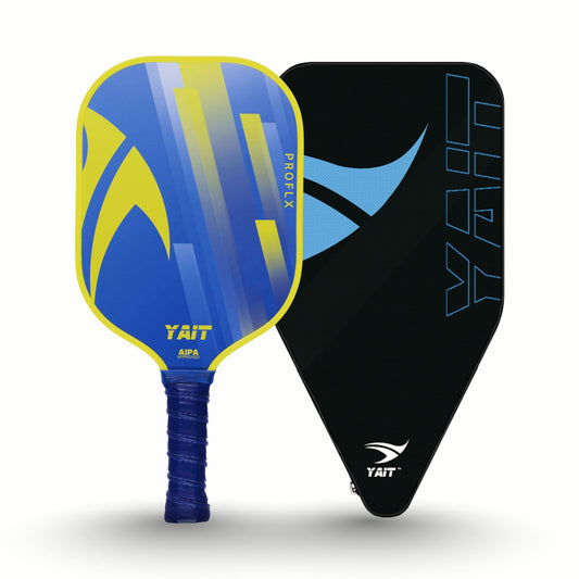Proflx Pickleball Paddle -  Yellow Blue (Cover Bag Included)