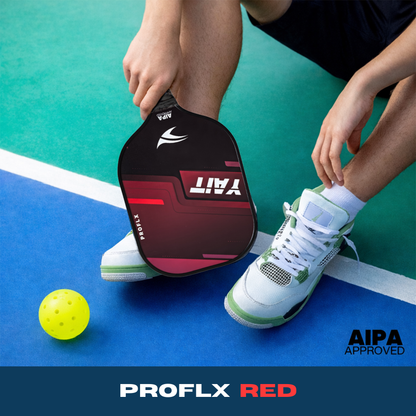 Proflx Pickleball Paddle -  Red (Cover Bag Included)