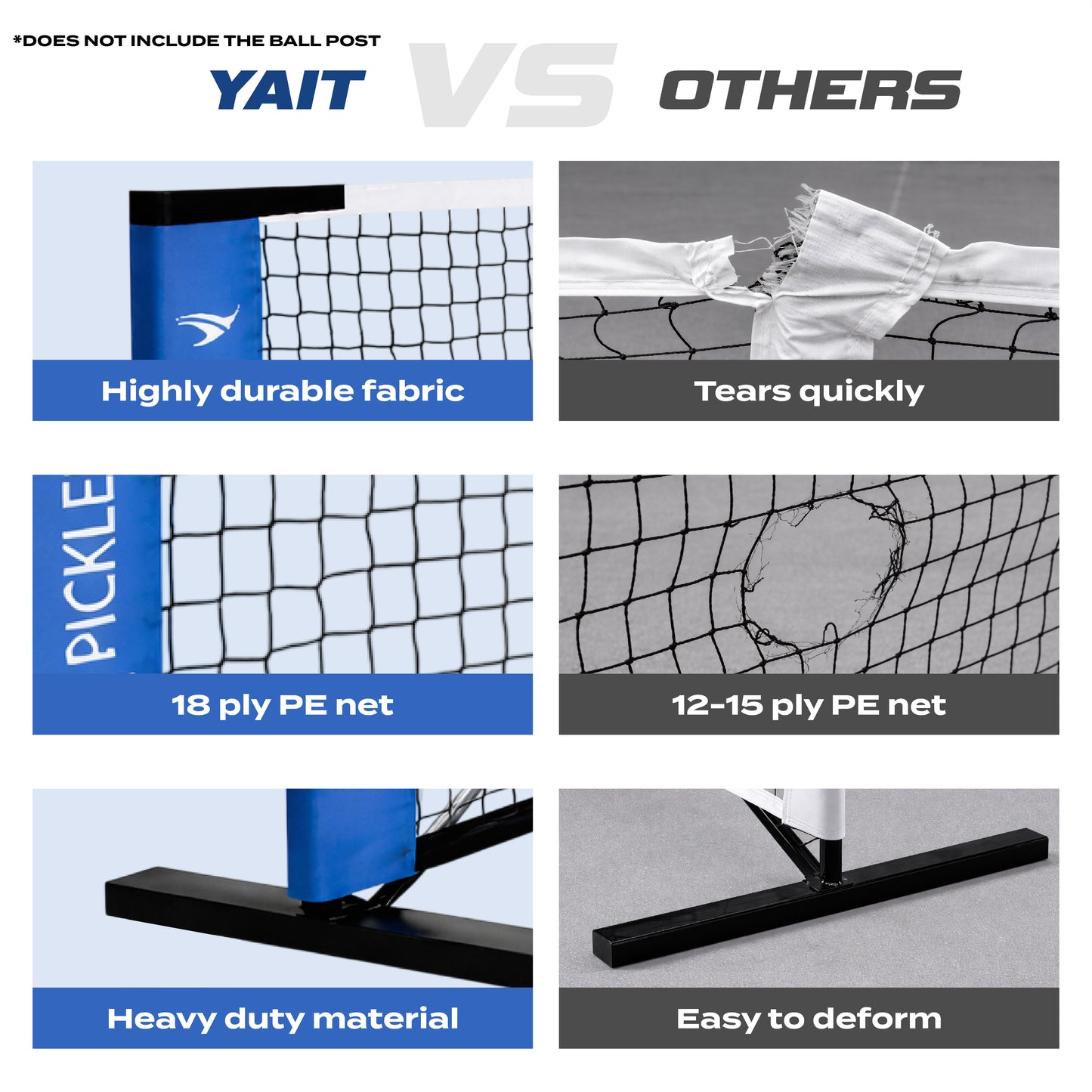 Pickleball Replacement Net (Loose Net)