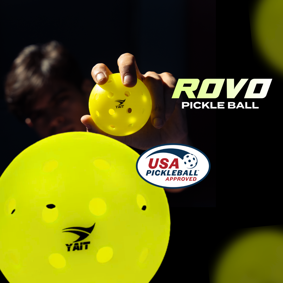 Rovo USAPA Approved Pickle Ball - Pack of 6