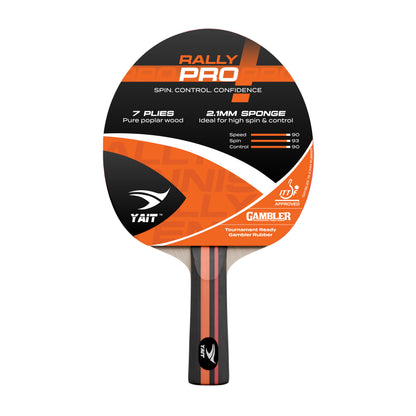 Rally Pro Table Tennis Racket - Cover Bag Included