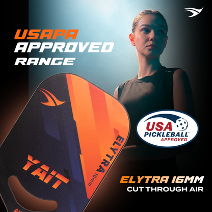 Elytra 16mm USAPA Approved Professional Pickleball Paddle