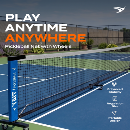 Pickleball Net with Wheels