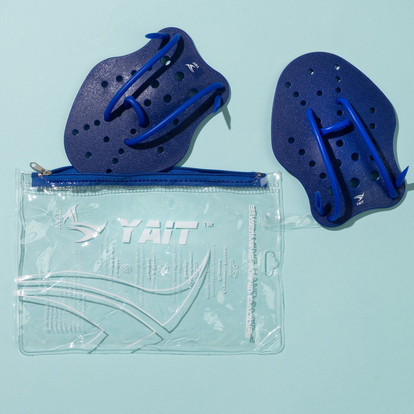 Hand Paddle for Swimming - Blue - Small Size