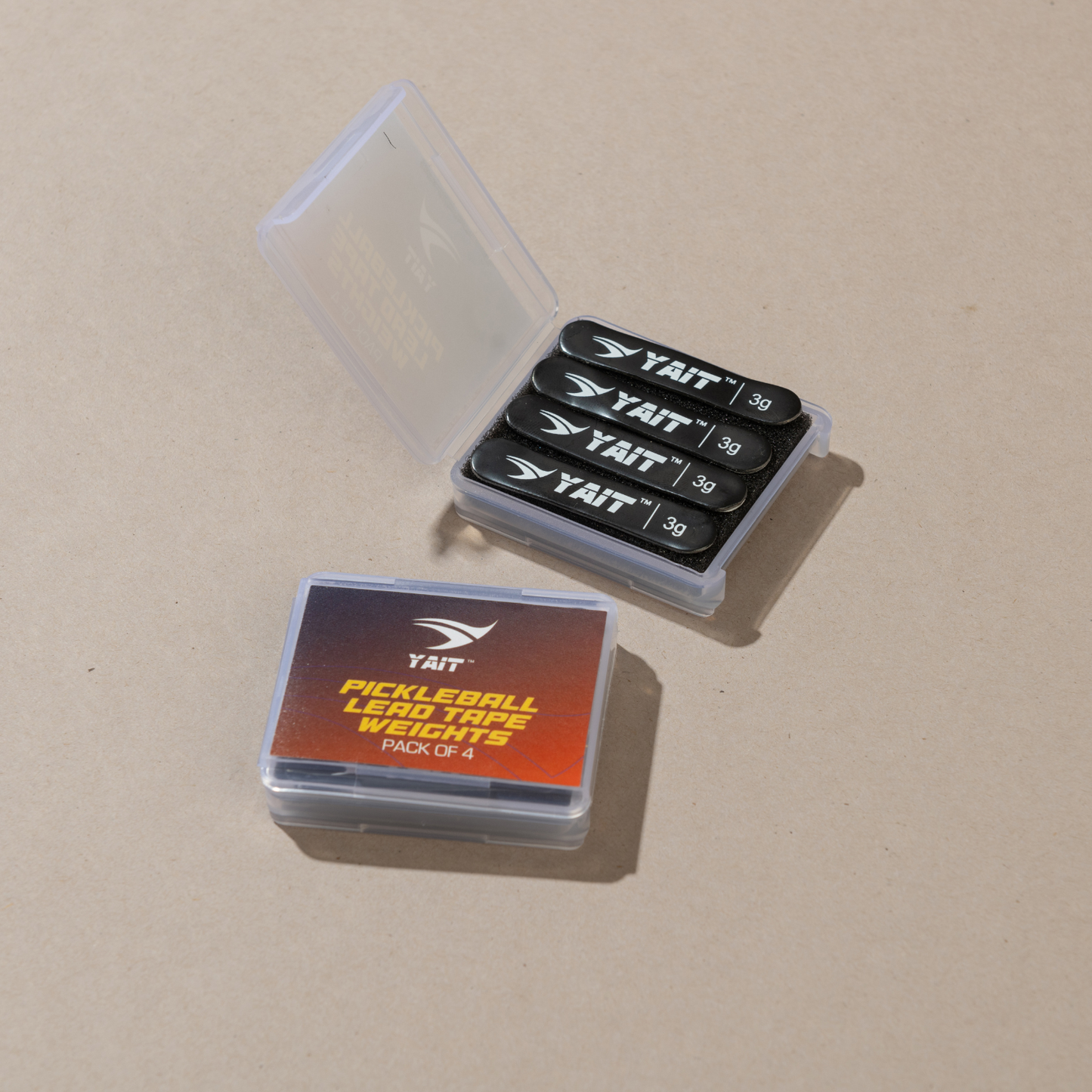 Pickleball Paddle Weights - Lead Tape (Pack of 4)